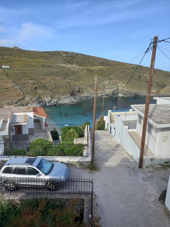 Κυκλαδίτικη Βίλα Στην Παραλία Αντώνηδες, Κύθνου Kythnos Luaran gambar